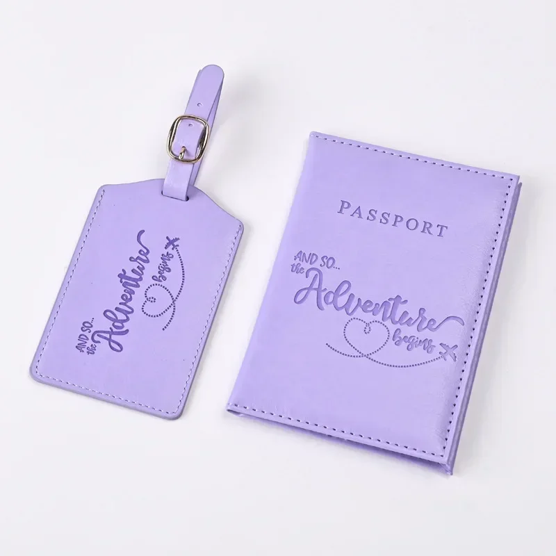 New Purple PU Leather Passport - огляд і ціна Index Card Holder