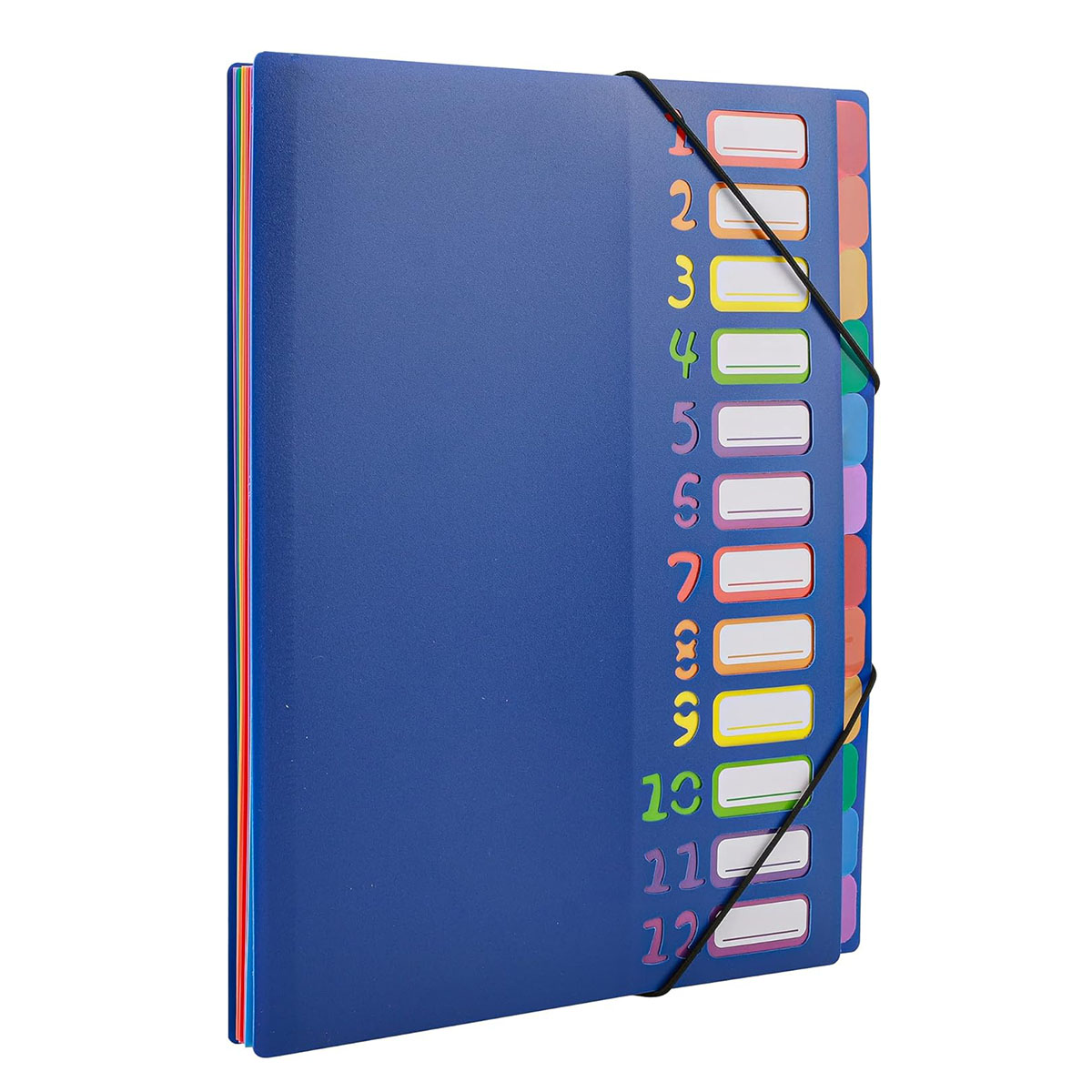 A4 Size Rainbow Tab Expanding  - огляд і ціна Tab Divider A4